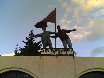 LYC�� IBN ROCHD CRAZY MAN & WOM�N IN C� D�RNI�R TOP APR�S MLY SLIMAN ET BN TACHFIN�